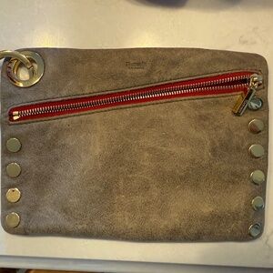 Hammit Gunmetal Leather handbag